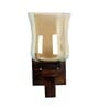 Brown Wood Wall Lights