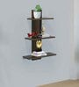 Brown Wood Wall Shelf