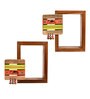 Teak Solid Wood Wall Shelf