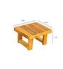 Brown Wooden Wooden Planter Stand