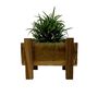 Brown Wooden Wooden Planter Stand