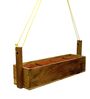 Brown Wooden Planter Stand