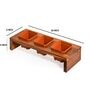 Brown Wooden Wooden Planter Stand