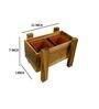 Brown Wooden Wooden Planter Stand
