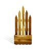 Brown Wooden Wall Mounted Planter Stand