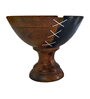 Brown Wooden Bowl Size Table Vase