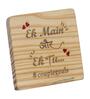 Ek Main Aur Ek TuBrown Engineered Wood Showpiece