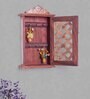 Brown Wooden Livorno Handcrafted Rectangle Shaped Decorative Key Holder