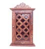 Brown Wooden Livorno Handcrafted Rectangle Shaped Decorative Key Holder