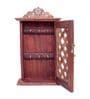 Brown Wooden Livorno Handcrafted Rectangle Shaped Decorative Key Holder
