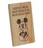 Mickey Mouse Brown Engineered Wood Showpiece