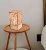 Brown Wooden Novelty Table Lamp