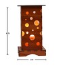 Brown Wooden Novelty Table Lamp