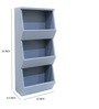 Blue Wooden Organizers