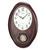 Brown Wooden Pendulum Wall Clock