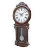 Brown Wooden Pendulum Wall Clock