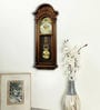 Brown Wooden Pendulum Wall Clock