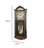 Brown Wooden Pendulum Wall Clock