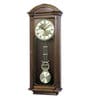 Brown Wooden Pendulum Wall Clock