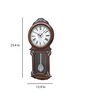 Brown Wooden Pendulum Wall Clock