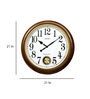 Brown Wooden Pendulum Wall Clock