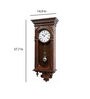 Brown Wooden Pendulum Wall Clock