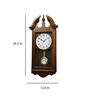 Brown Wooden Pendulum Wall Clock