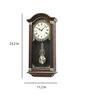 Brown Wooden Pendulum Wall Clock