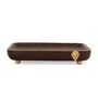 Brown Wooden Round  Multipurpose Box