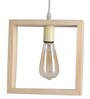 Skyline Brown Wood Hanging Light