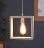 Skyline Brown Wood Hanging Light