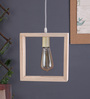 Skyline Brown Wood Hanging Light