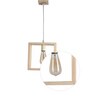 Skyline Brown Wood Hanging Light