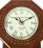 Brown Wooden Vintage Pendulum Wall Clock