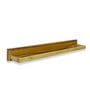 Brown Wooden Towel Hanger For Bathroom