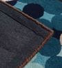 Abstract Pattern Wool 5 X 2 Feet Hand Tufted Bedside Runner