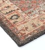 Brown Persian Wool 8 ft x 10 ft Hand Tufted Carpet