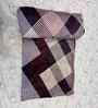 Brown Wool Geometric 210 GSM Double Bed woolen blanket