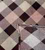 Brown Wool Geometric 210 GSM Double Bed woolen blanket