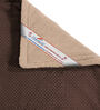 Brown wool solid 450 GSM Double Bed Comforter