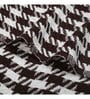 Brown Woven Cotton Checkered 50X60 Inches Throw