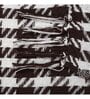 Brown Woven Cotton Checkered 50X60 Inches Throw