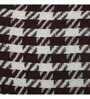Brown Woven Cotton Checkered 50X60 Inches Throw