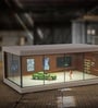 Brown Diorama Garage Showroom For Collectors Without Cars