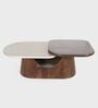 Bruno 2-Tier Center Table In Solid Wood Finish