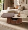 Bruno 2-Tier Center Table In Solid Wood Finish