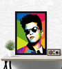 Bruno Mars Wooden Framed Art Print