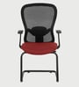 Bruno Cantilever Chair in Maroon
