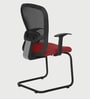 Bruno Cantilever Chair in Maroon