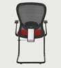 Bruno Cantilever Chair in Maroon